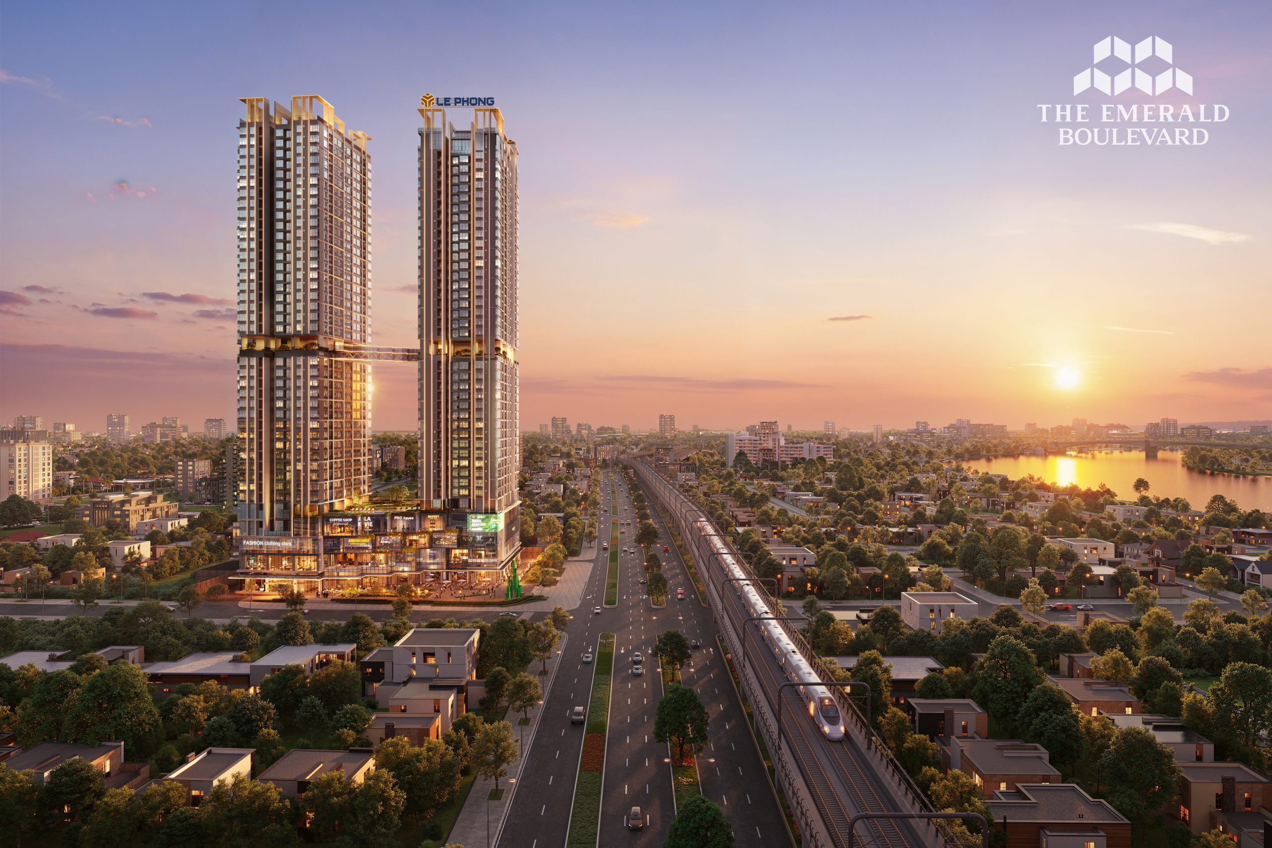 Căn hộ cao cấp The Emerald Boulevard quốc lộ 13