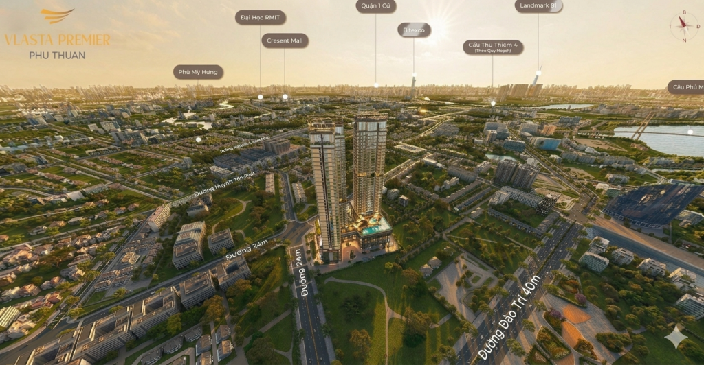 Các dự án bất động sản mở bán 2026 Nam Sài Gòn