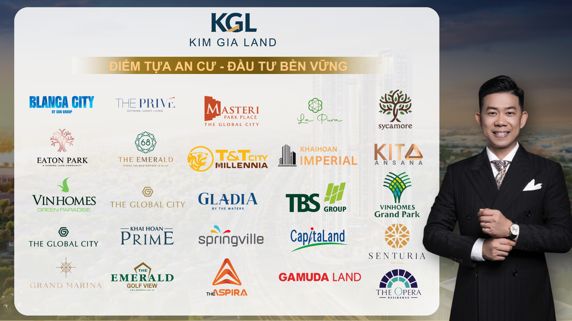 Tổng giám đốc Công ty TNHH Bất Động Sản Kim Gia Land