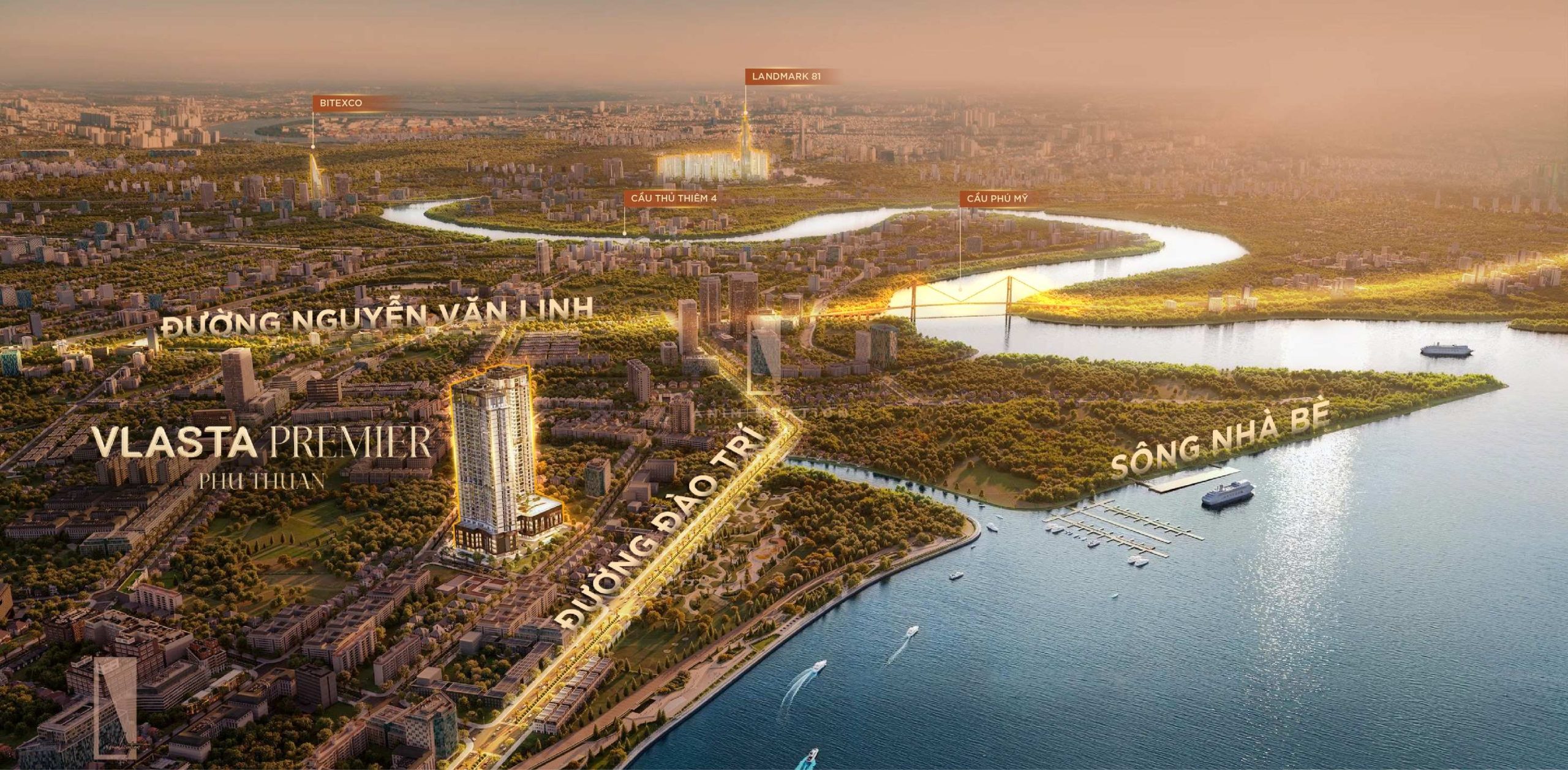 Dự án Vlasta Quận 7 (Vlasta Premier Đào Trí) do Tập đoàn Văn Phú - Invest phát triển