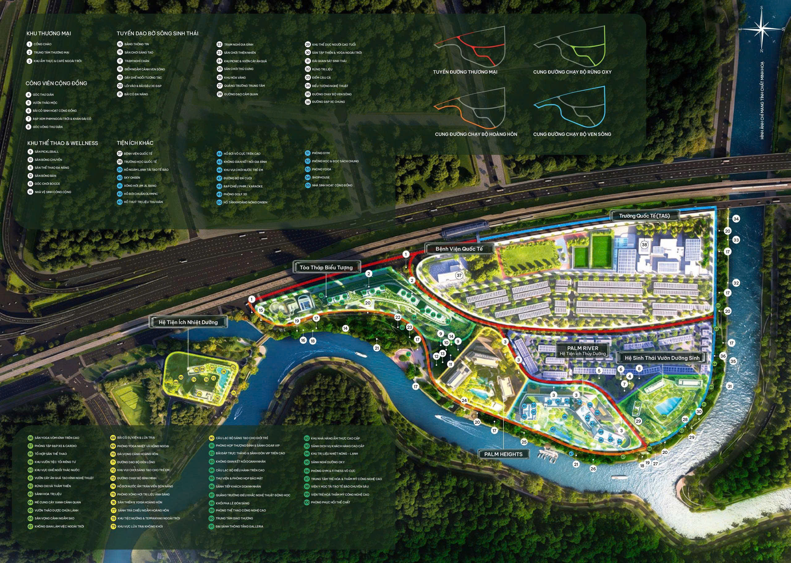 Hệ sinh thái tiện ích Palm City