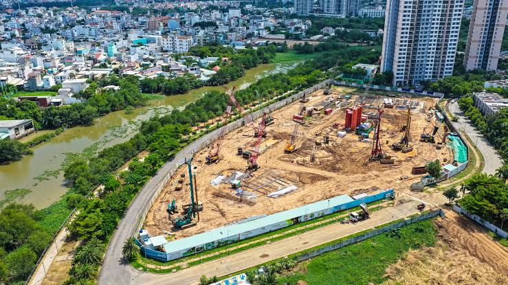 Tiến độ thi công Palm River City