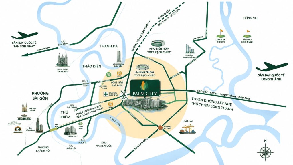 Có nên đầu tư palm river city?