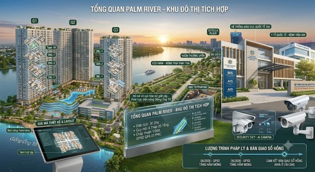 Pháp lý Palm River City mới nhất năm 2026